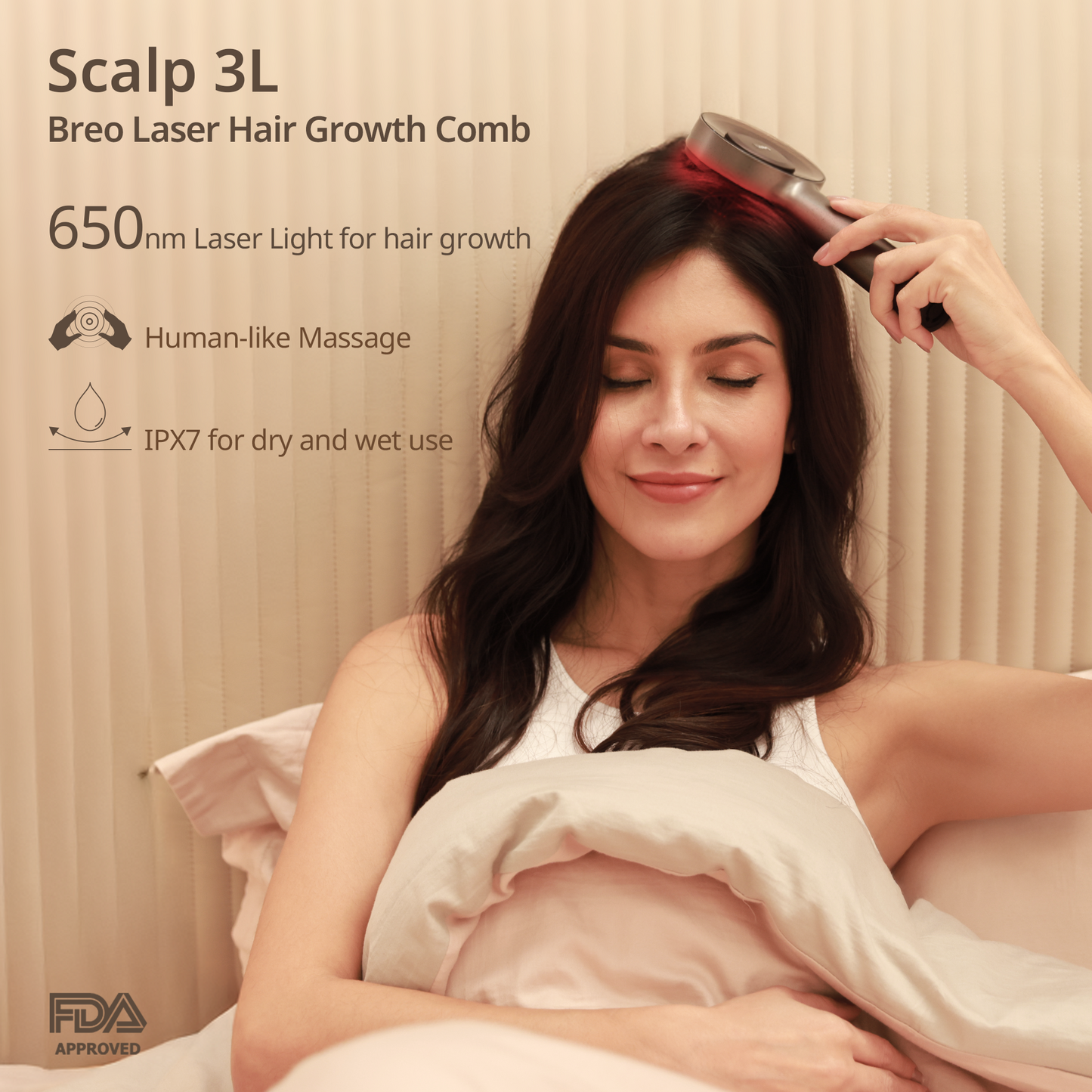 Breo - Scalp 3L Hair Growth Laser Massager
