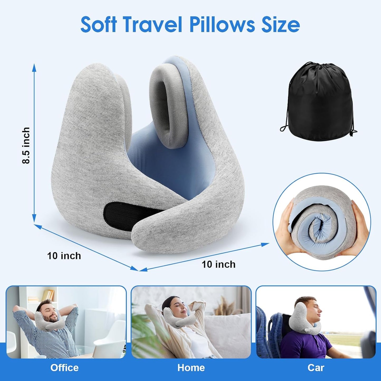 Breo - Noise Cancelling Neck Pillow