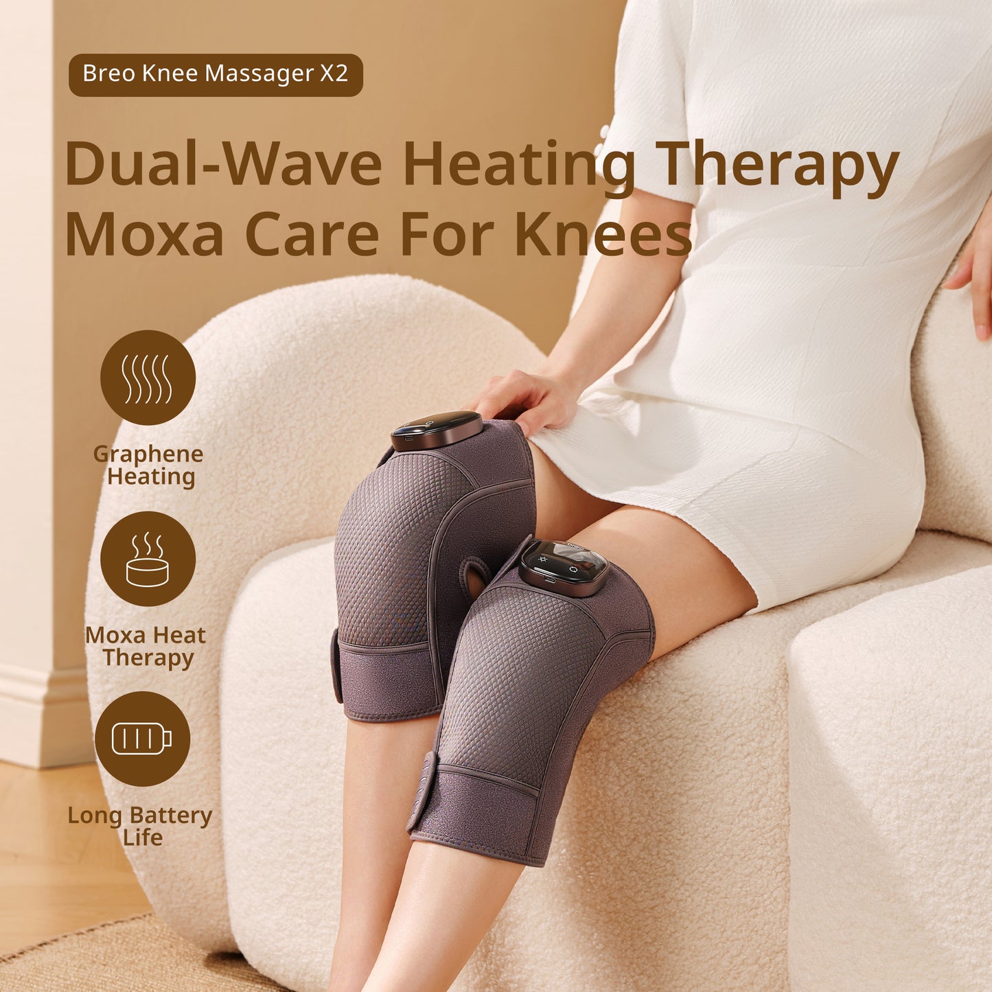 Breo - X2 Knee Massager