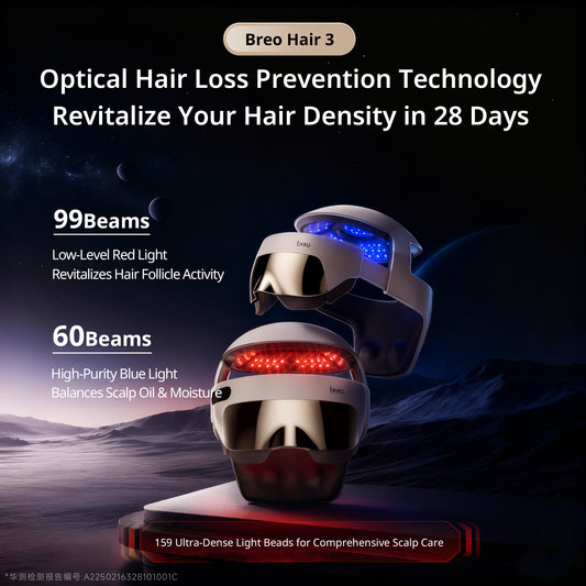 Breo - Hair 3 Head Massager