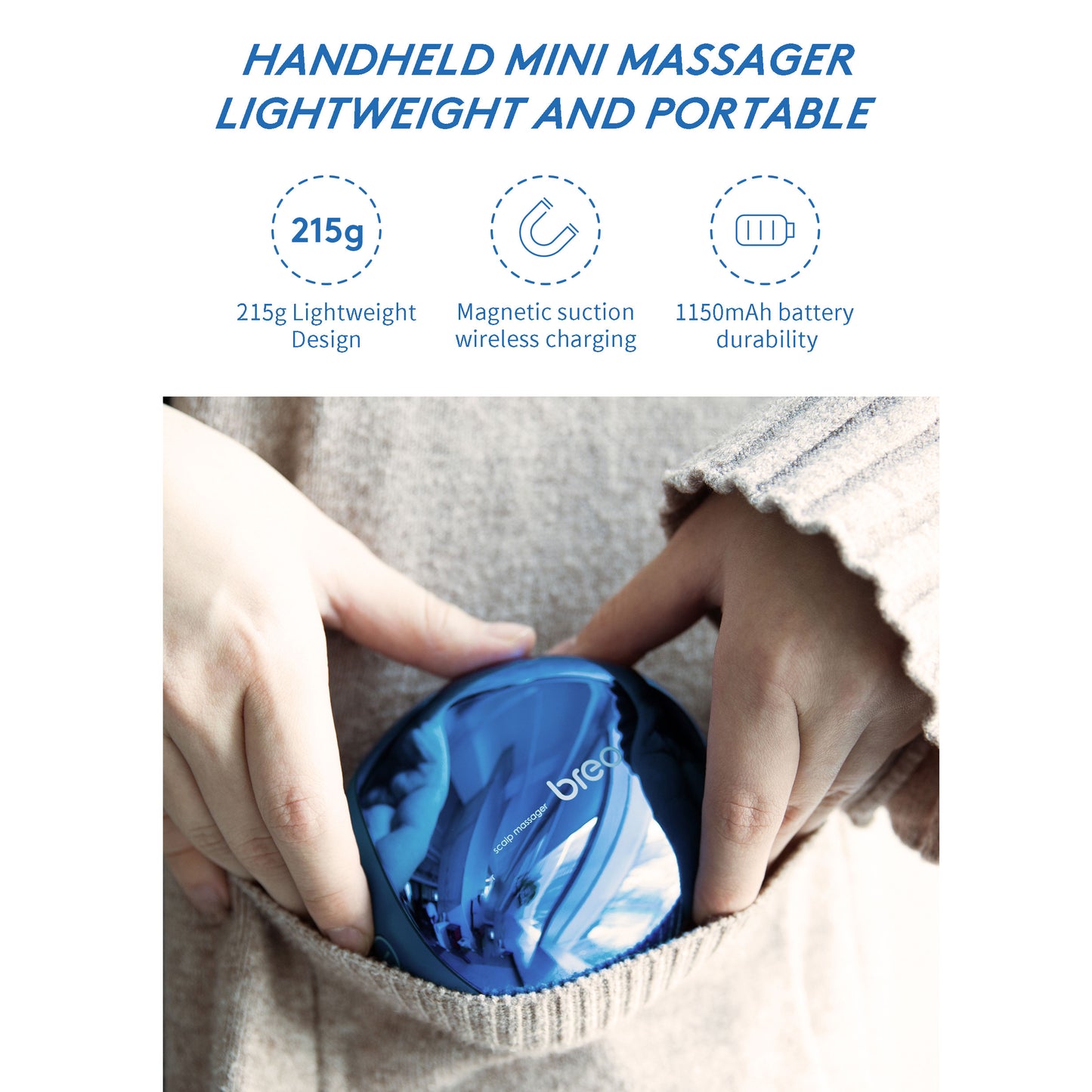 Breo - Scalp Mini Scalp Massager