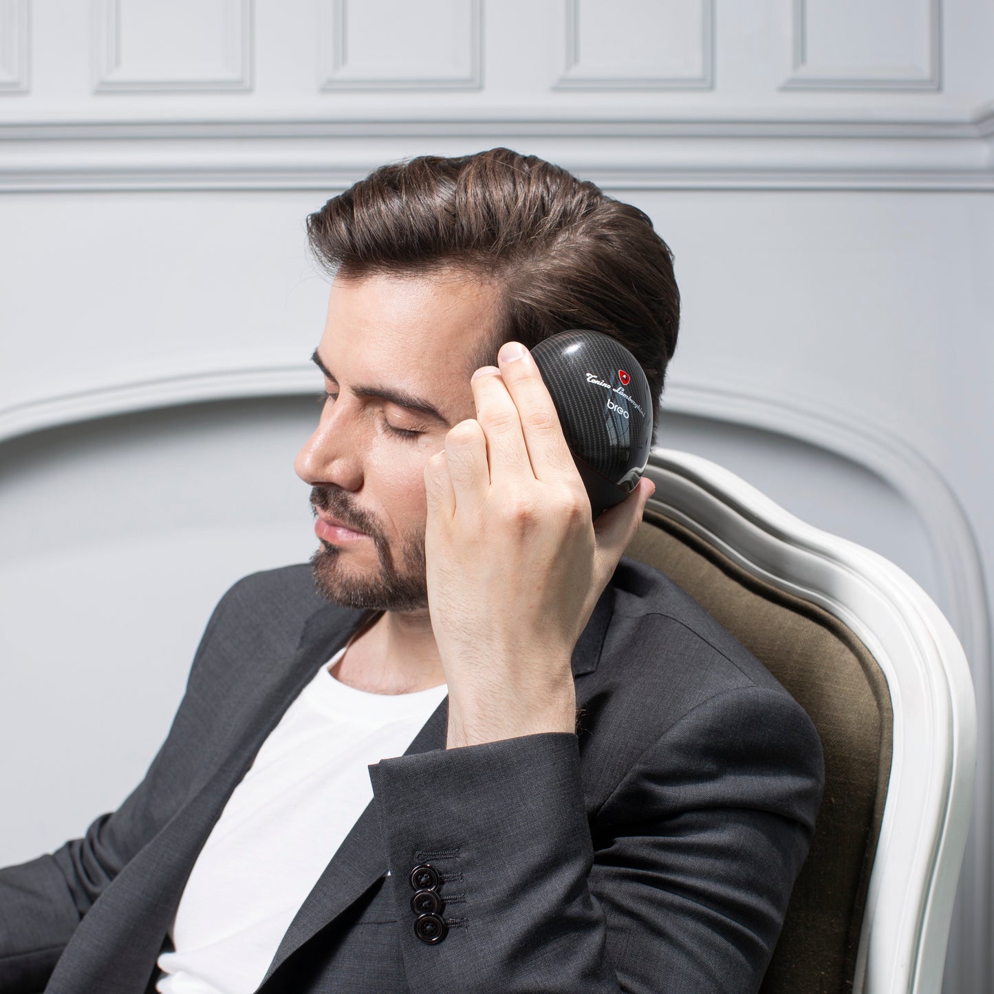 Lamborghini x Breo - Scalp Mini 2 Plus with Wireless Charging Dock