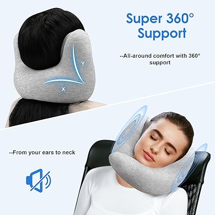 Breo - Noise Cancelling Neck Pillow