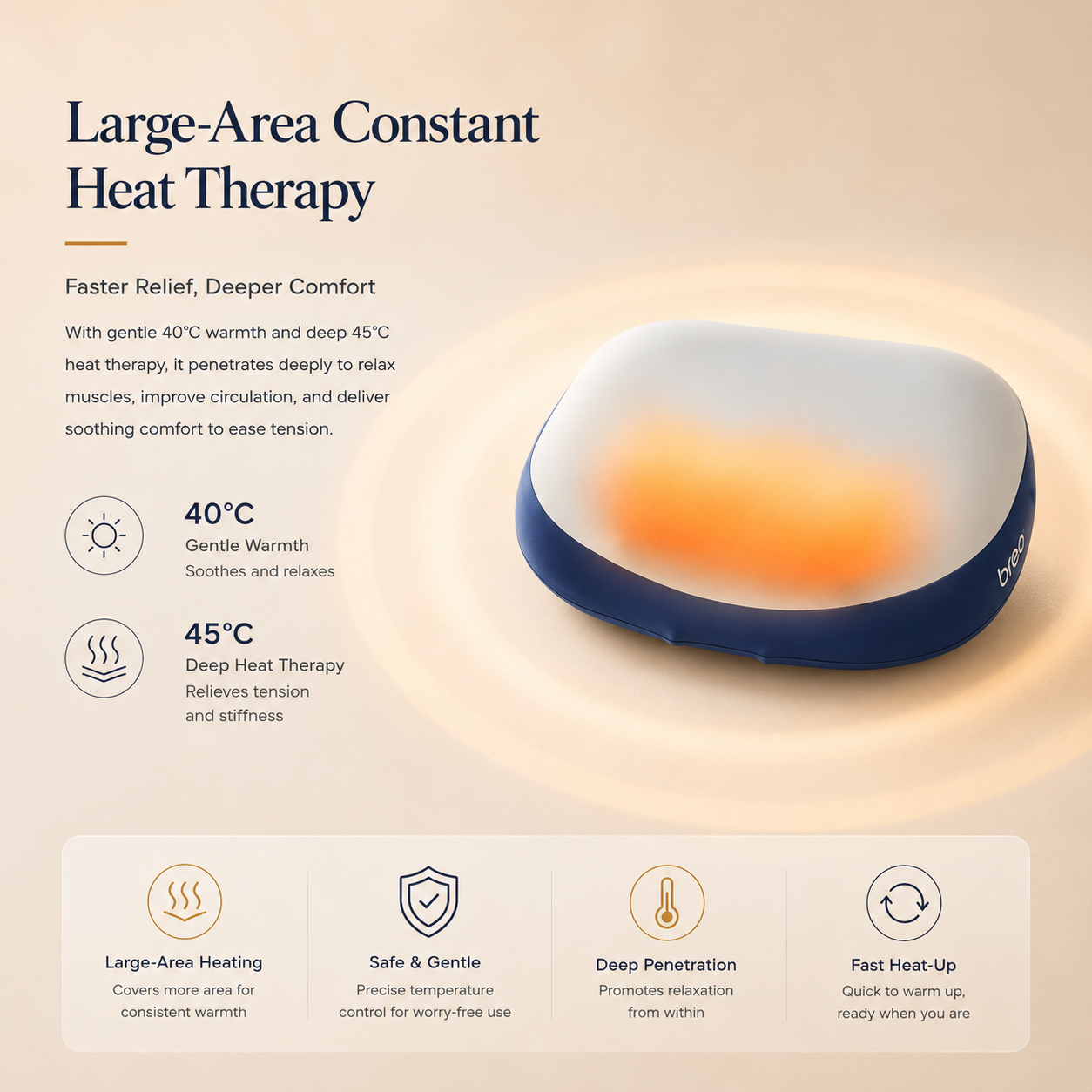 Breo - Sleep Companion Massage Pillow PS1 Lite