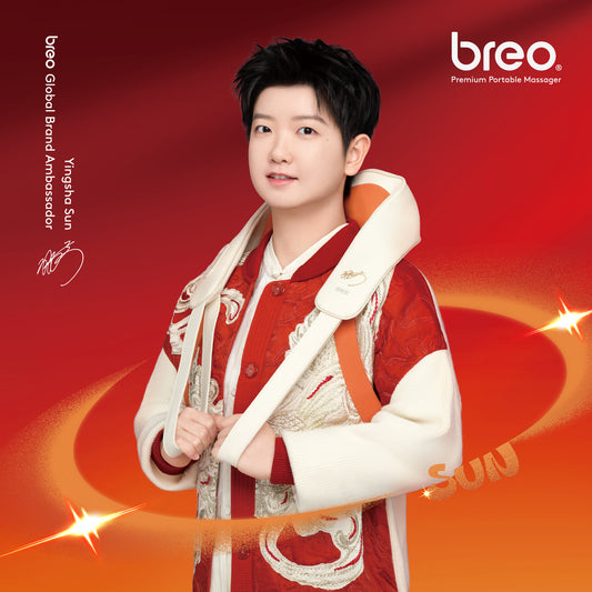 SUN YINGSHA x BREO - N6 Mini Neck & Shoulder Massager - Limited Signature Edition | Limited Drop
