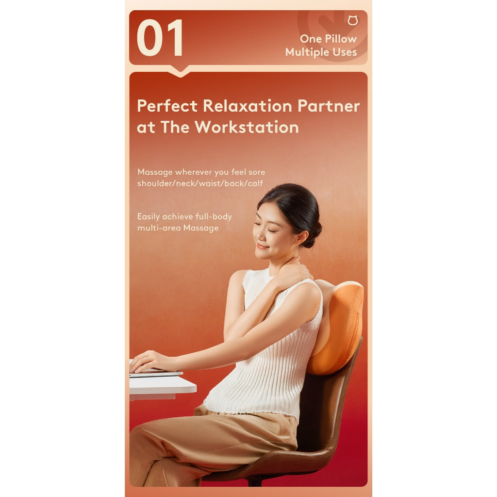 Breo - Back2F Massager Pillow